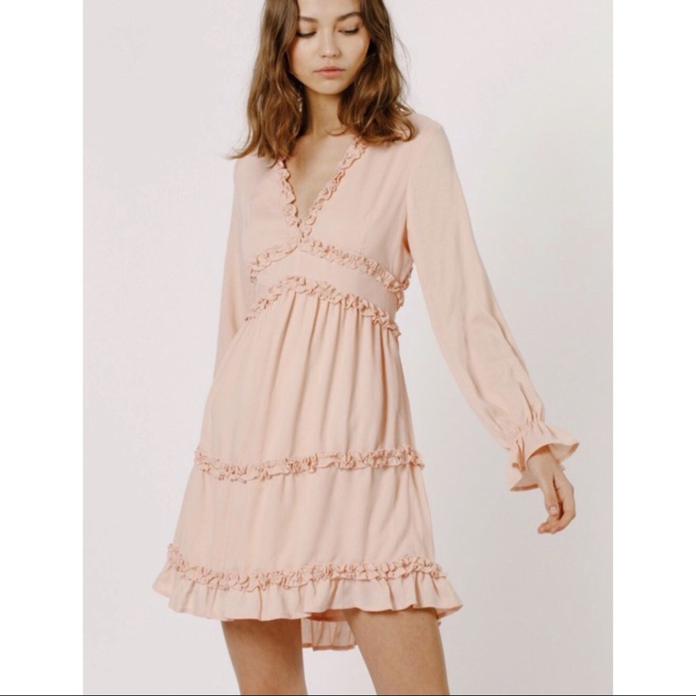 Blush Punk Ruffle Dress - Picture 2 of 6